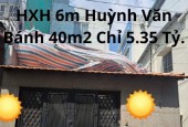 Bán nhà nát HXH Huỳnh Văn Bánh 40m2 Ngang 5m Chỉ 5.35 tỷ P13 Phú Nhuận.